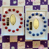 Crystal Bracelet with Agate and Sodalite Gemstone