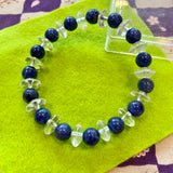 Crystal Bracelet with Agate and Sodalite Gemstone